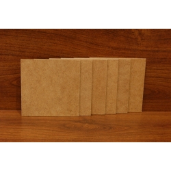 Płyta HDF #3mm / Komplet 6 podkładek 17,5x17,5cm, podkładka 17,5x17,5cm
